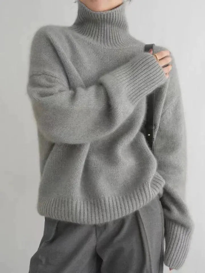 Anna™ | Pull Col Roulé Chaleureux d'Automne