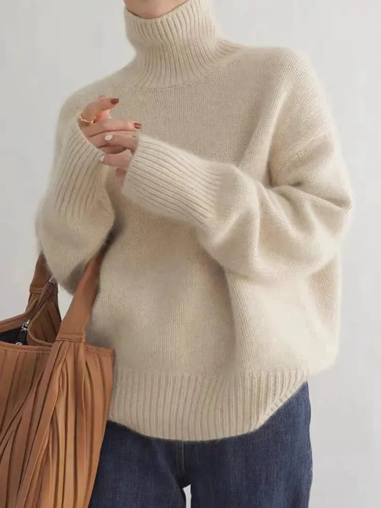 Anna™ | Pull Col Roulé Chaleureux d'Automne