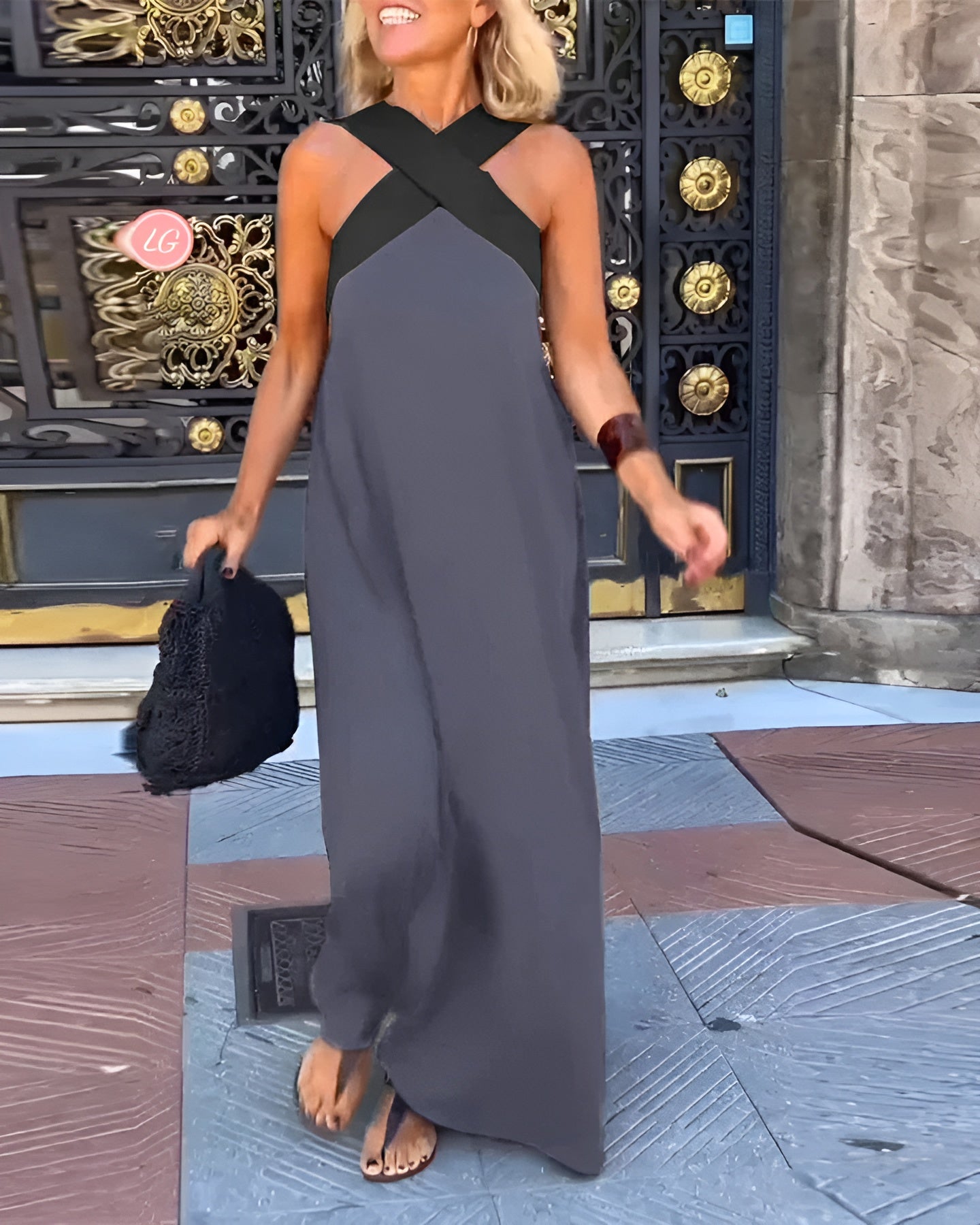 Léa™ | Robe d’été à encolure croisée