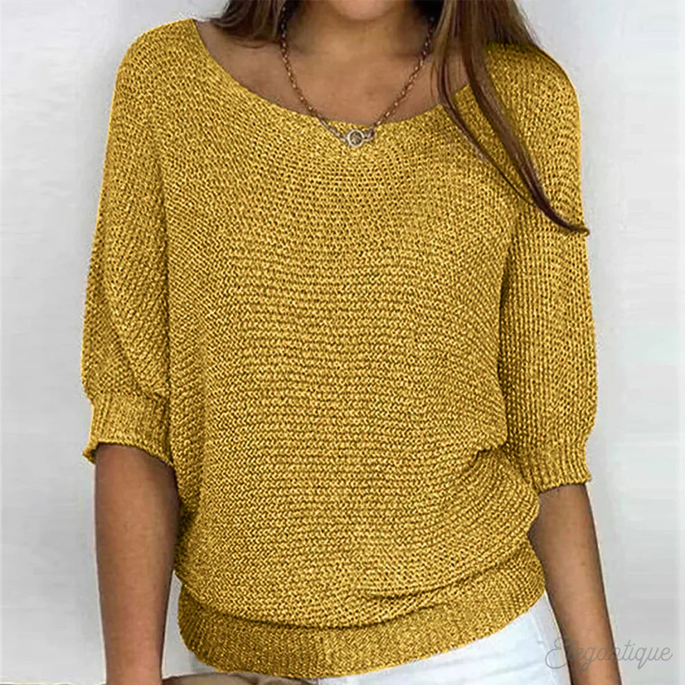 SOLÈNE™ | Pull élégant