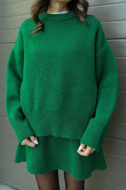 Chantal™ | Ensemble polyvalent Pull et Jupe